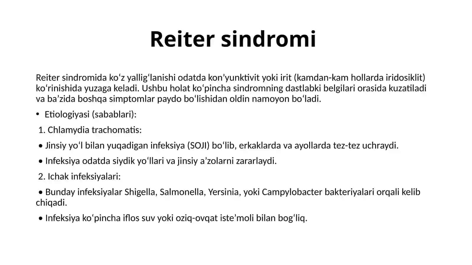 Reiter sindromi 2