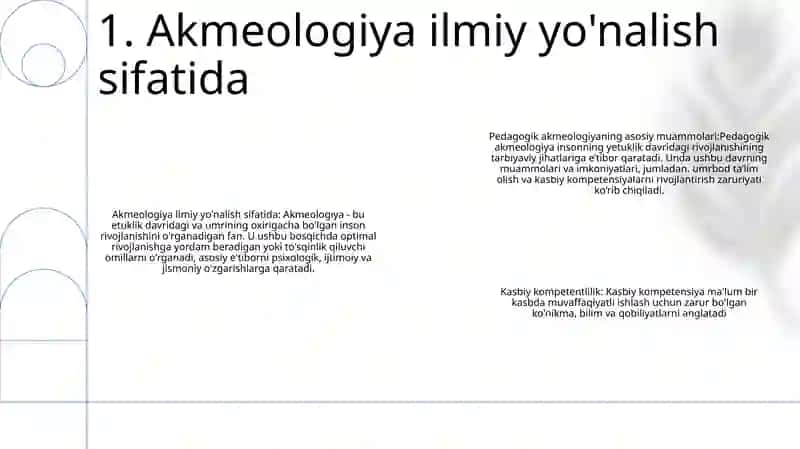 Pedagogik Akmeologiyaning Asosiy Muammolari 2