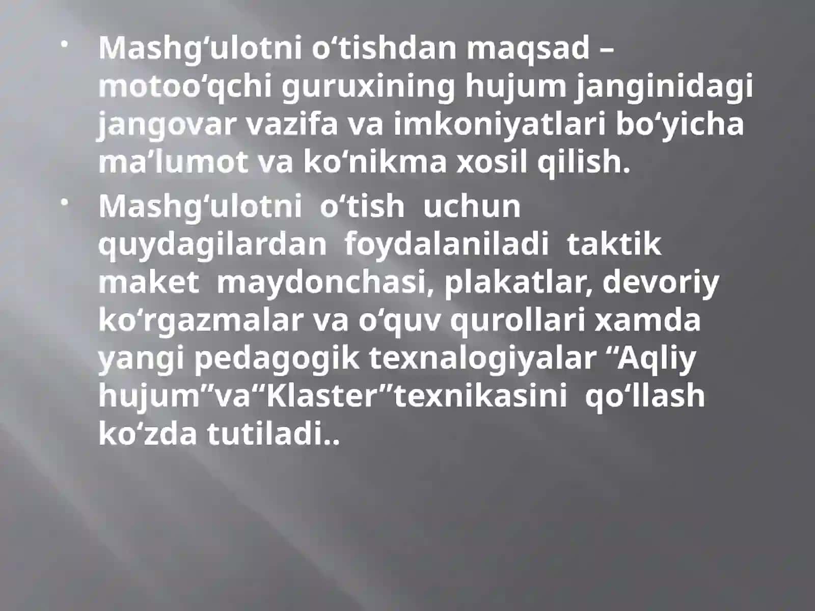 JANGOVAR VAZIYATDA AXBOROT – TARBIYAVIY ISHLAR 2