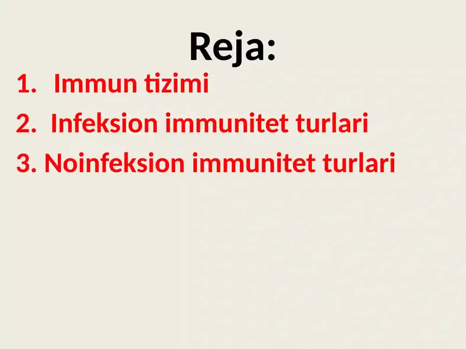 Immunitet shakllari 2