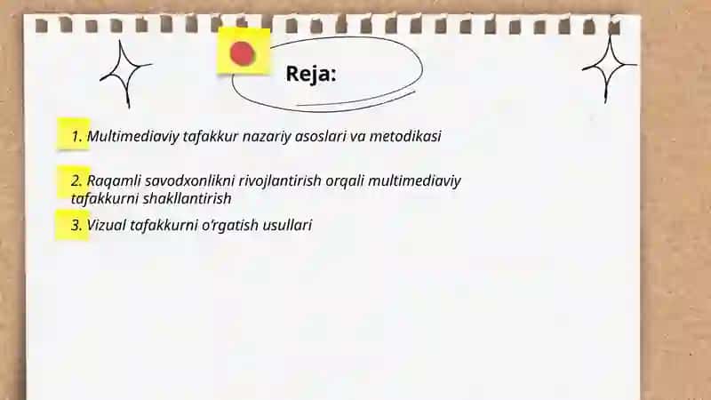 Jurnalistda multimediaviy tafakkur ko‘nikmasini shakllantirish usullari 2