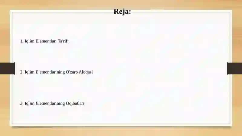 Iqlim elementlari 2