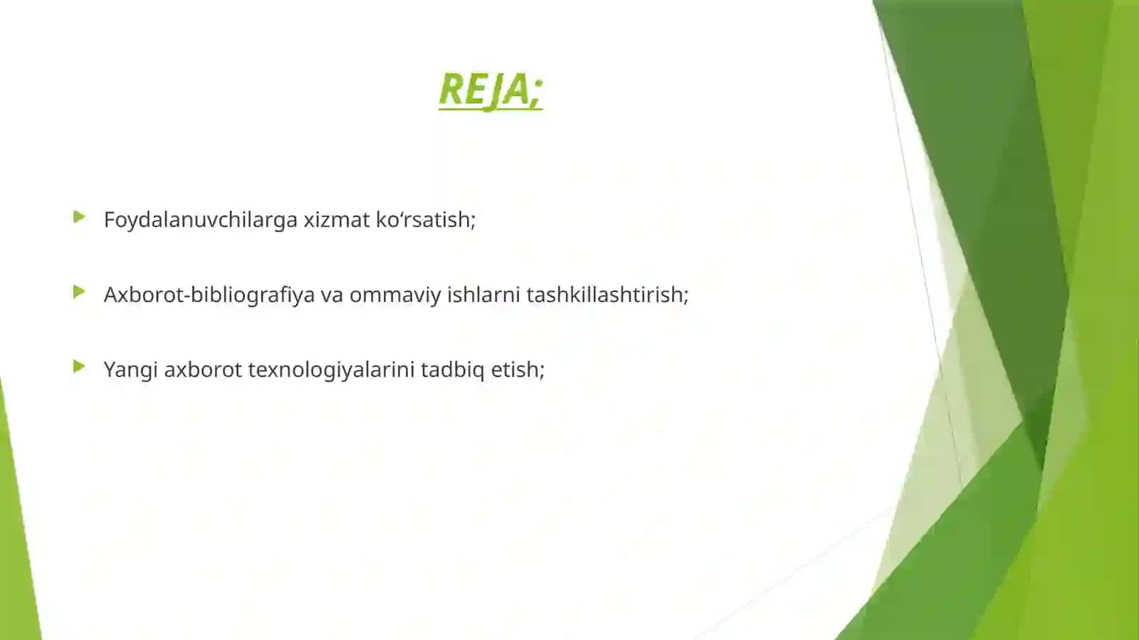 Kutubxonafondini tashkil etish jarayonlari tahlil qilish 2