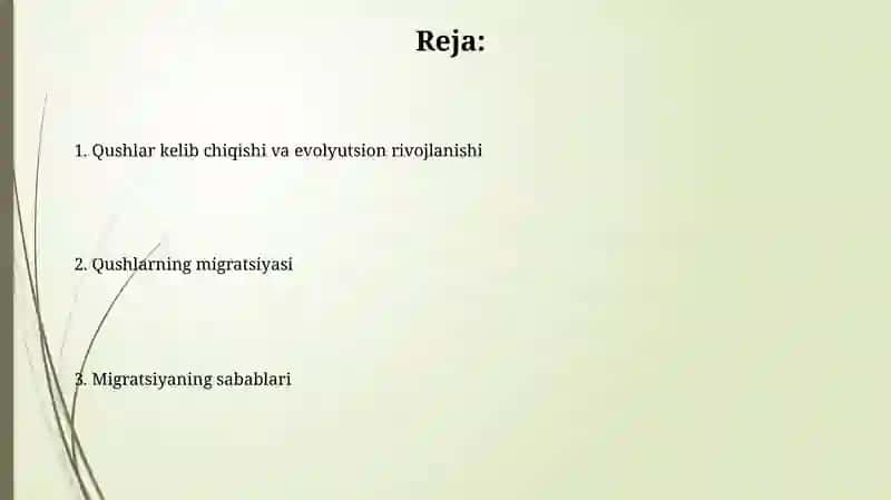 Qushlarning kelib chiqishi va evolyutsion taraqqiyoti 2