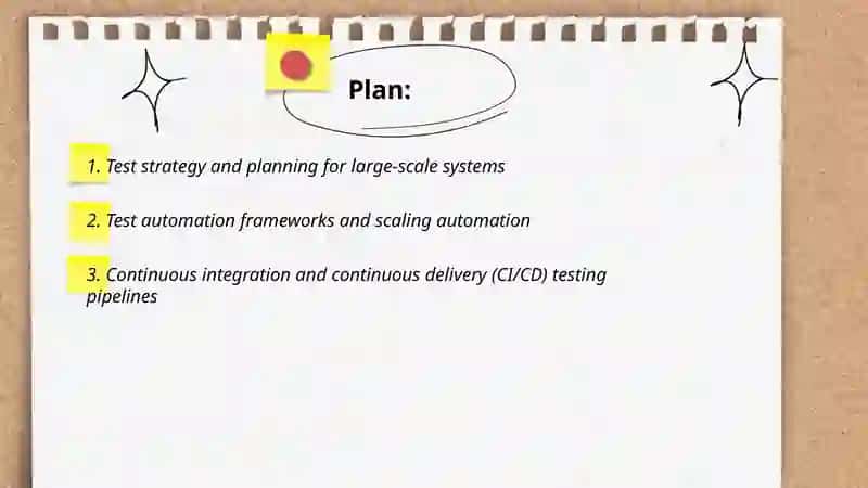 Testing Strategies for Large Software Systems 2