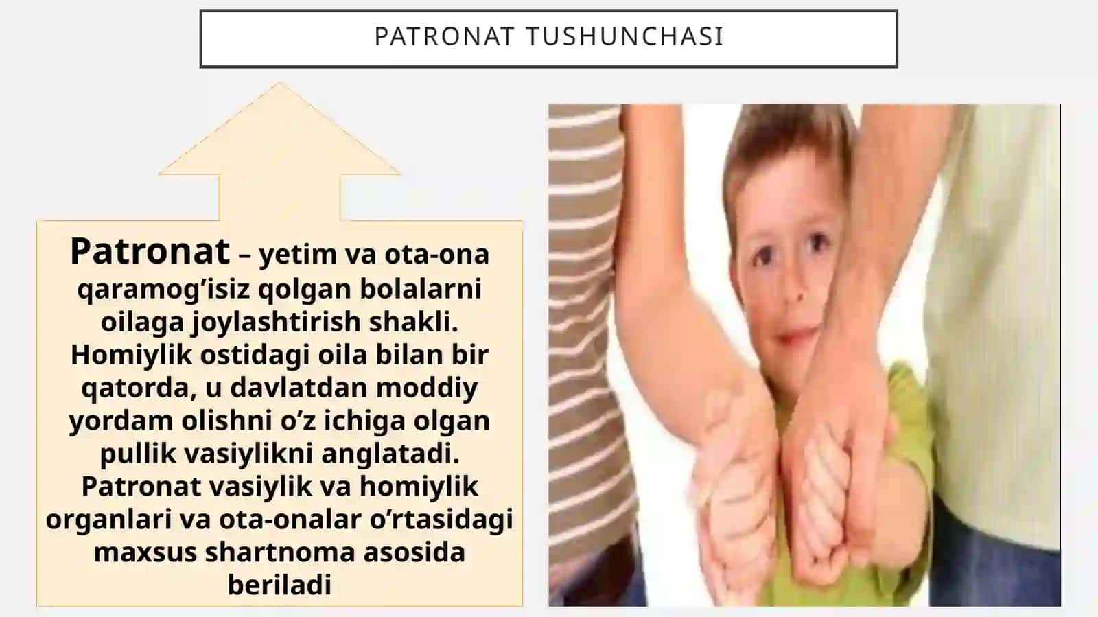 Patronat tushunchasi va patronat tizimi 2