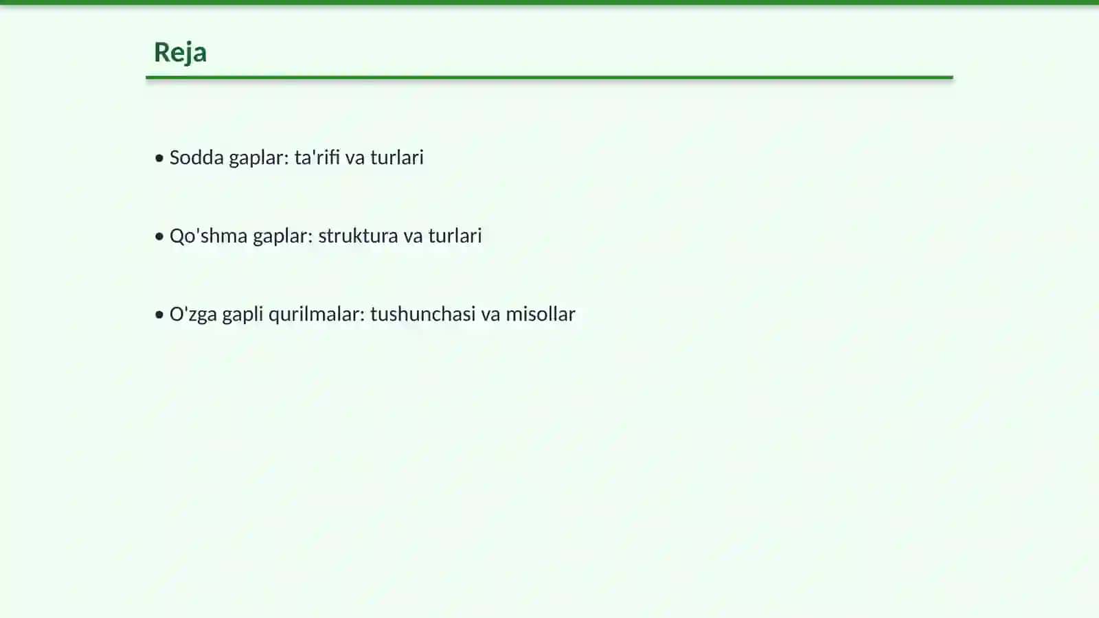 Gapning tuzilish jihatdan turlari 2