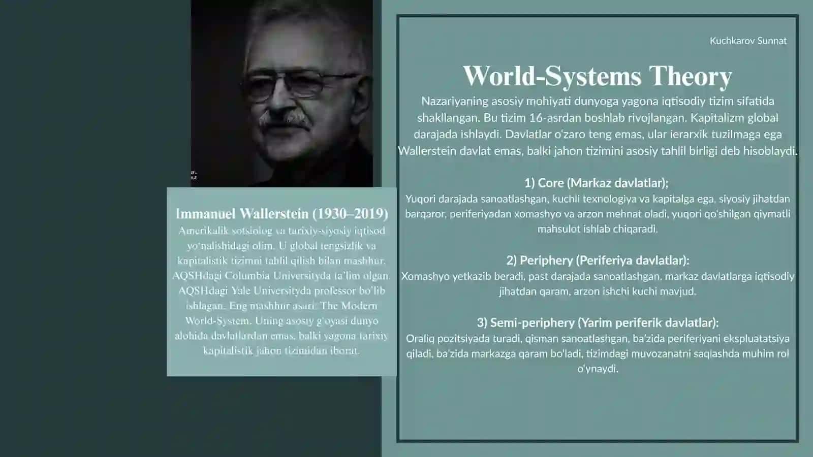 Immanuel Wallerstein 2