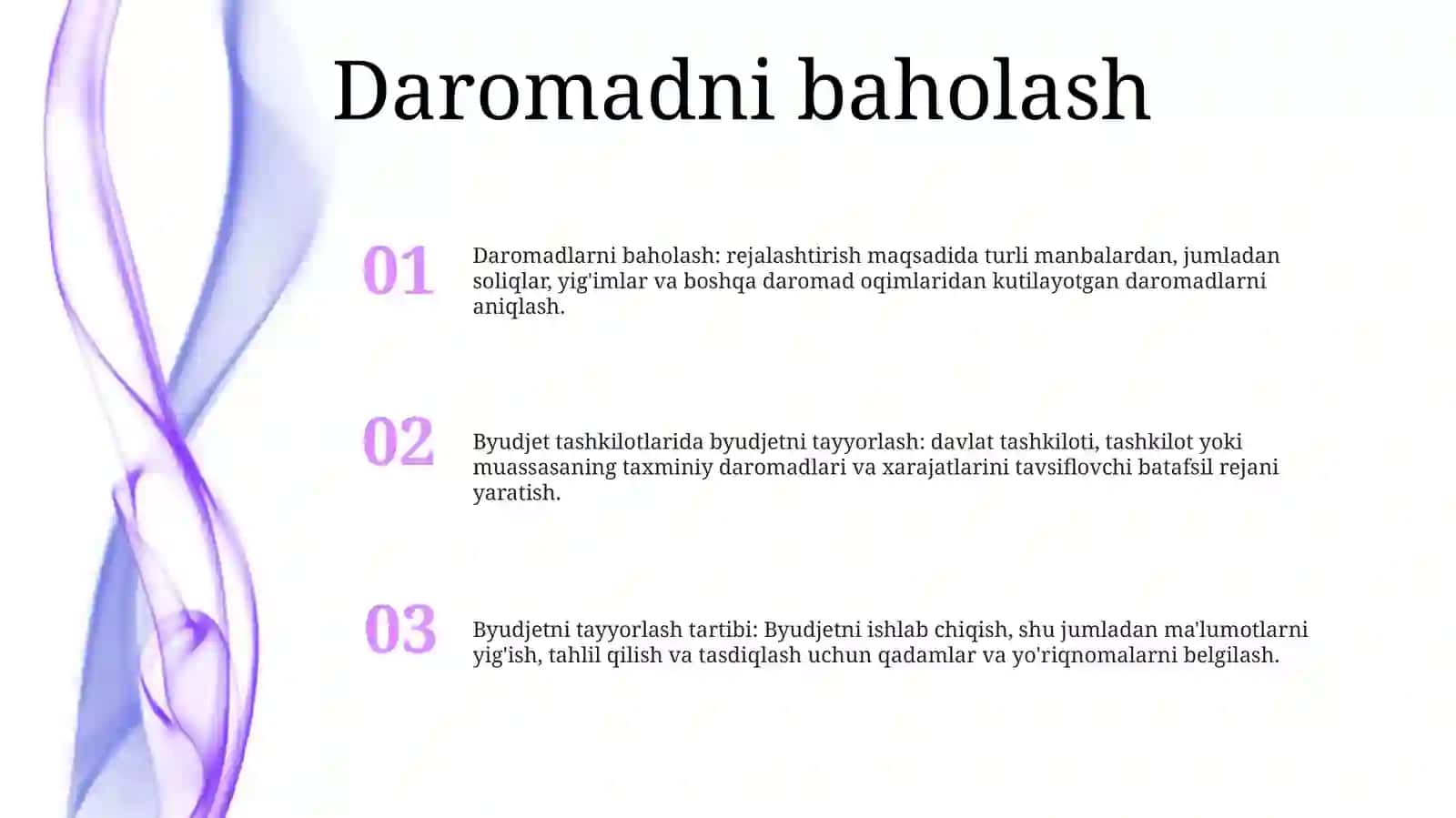 Byudjet Tashkilotlarida Daromadlar Va Xarajatlar Smetasi Va Ularni Tuzish Tartibi 2