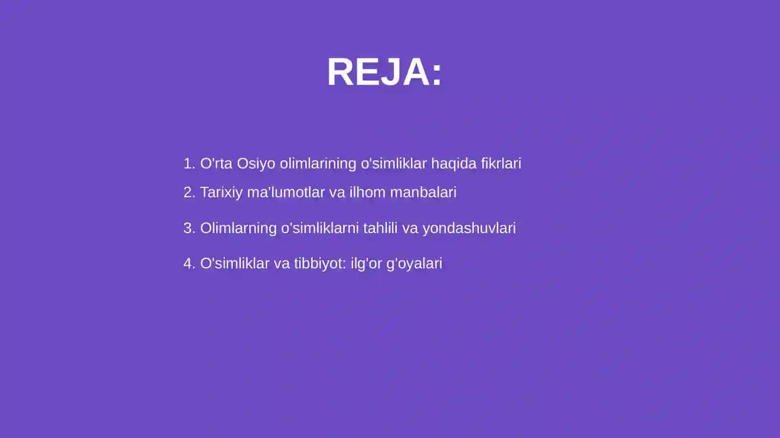 O'rta Osiyo olimlarining o'simliklar haqidagi fikri 2