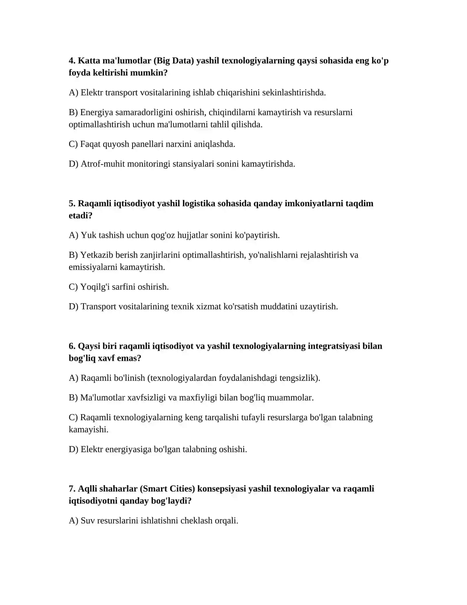 Yashil texnologiyalar va raqamli iqtisodiyot integratsiyasi 2