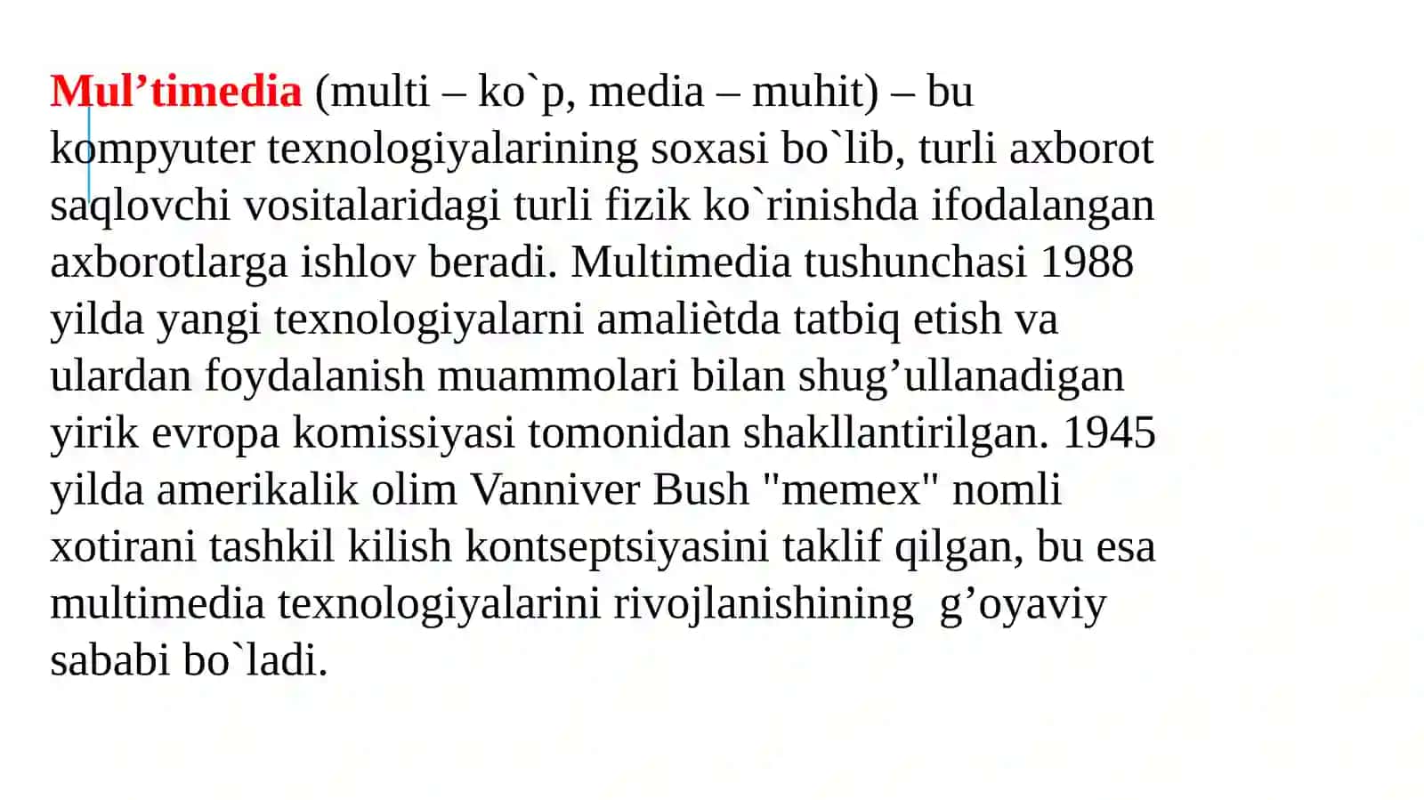 Tibbiyotda multimedia ilovalarini yaratishdagi dasturiy vositalar 2