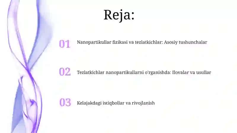 Tezlatkichlar - nanozarralar fizikasining asosiy quroli 2