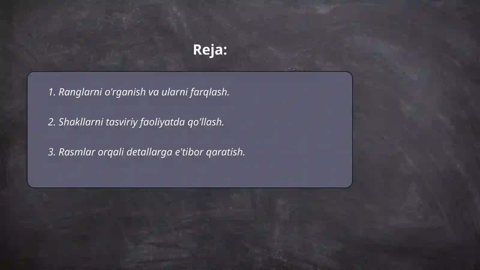 Maktabgacha yoshdagi bolalarda tasviriy faoliyatdagi idrokni rivojlantirish 2