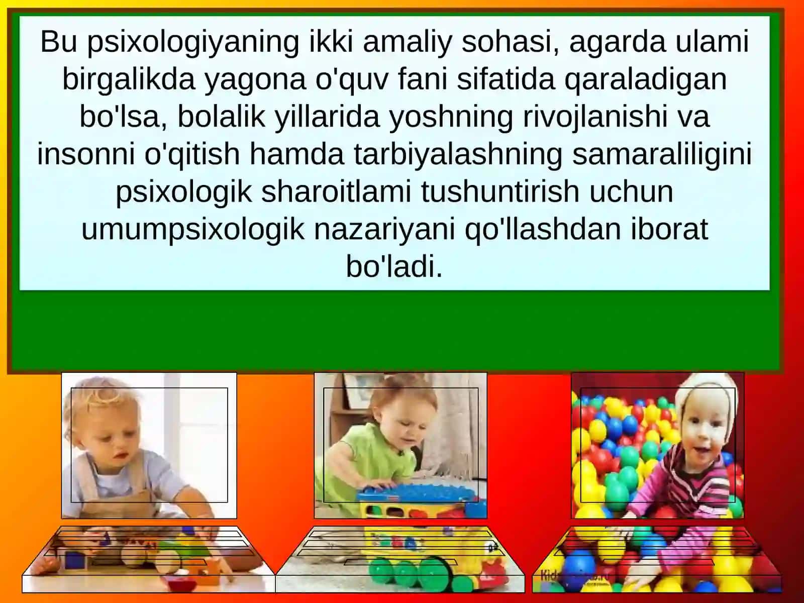 YOSH VA PEDAGOGIK PSIXOLOGIYANI O'QITISHNING METODIK O'ZIGA XOSLIKLARI 2