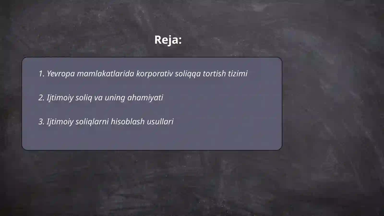 Yevropa mamlakatlarida karparativ subektlarni ijtimoiy soliqqa tortish 2