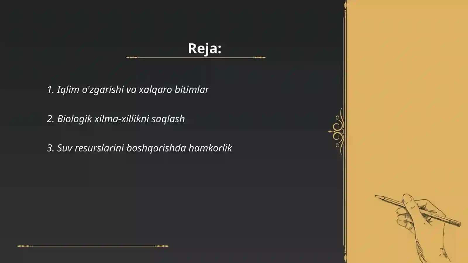 Iqlim o'zgarishi va xalqaro bitimlar 2