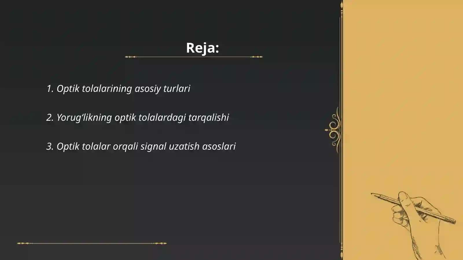 Optikakaliq talali sistemalar 2