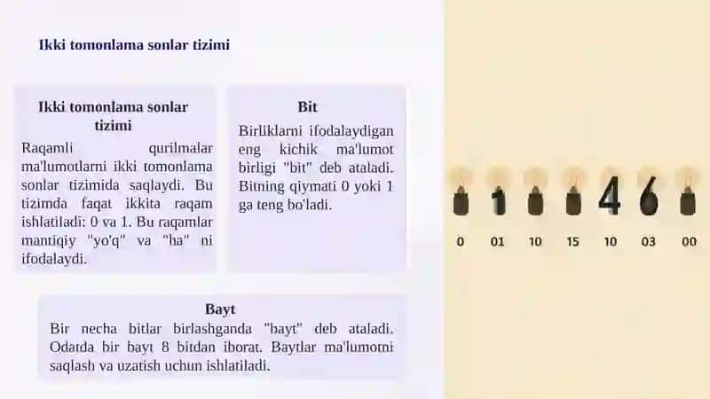 Raqamli qurilmalarning mantiqiy va arifmetik asoslari 2