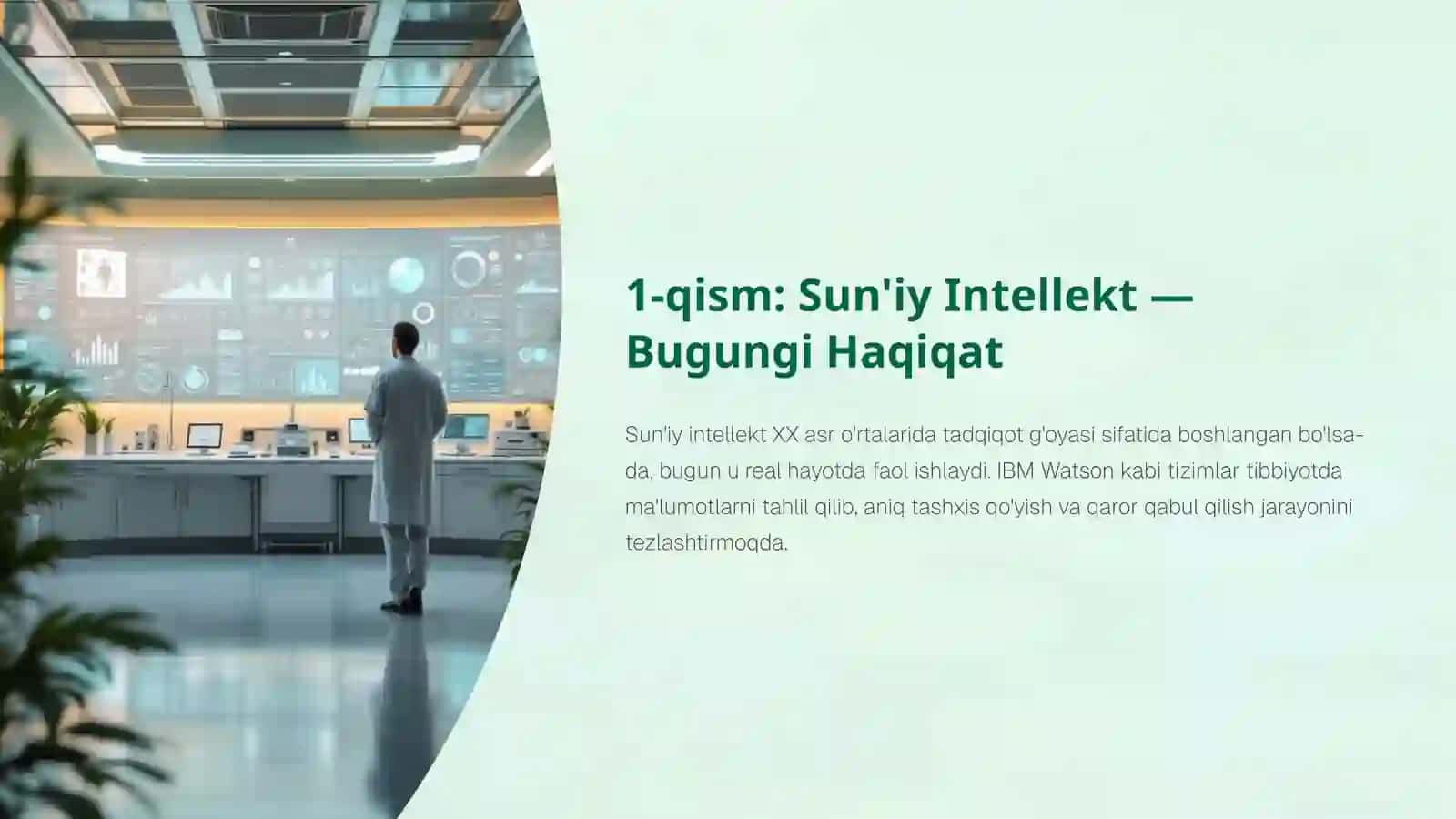 Suniy intlellekt taqdimot uchun 2