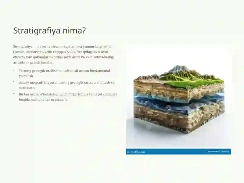 GEOTOPONIMIKADA STRATIGRAFIK QATLAM TUSHUNCHASI 2