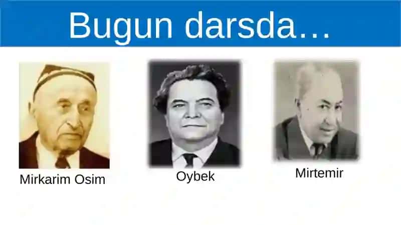 MUSTAHKAMLASH 5-sinf ADABIYOT 2
