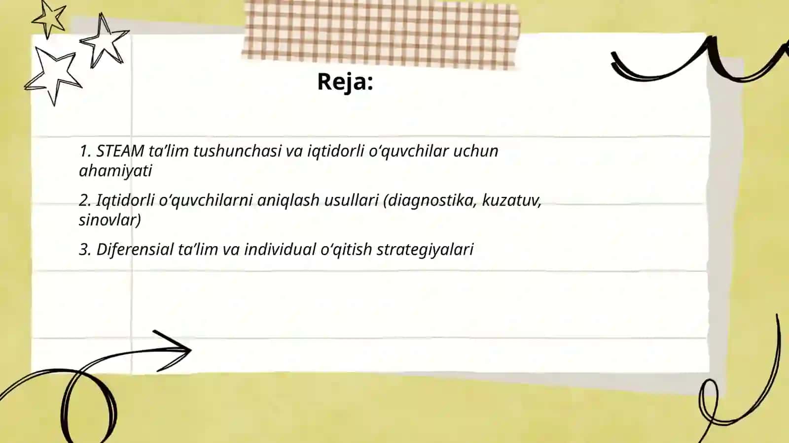 STEAM taʼlim. Iqtidorli oʻquvchilarni oʻqitish 2