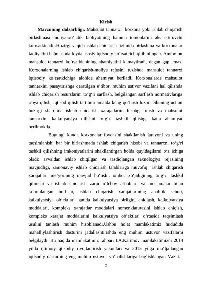 Korxona foydasi, uning taqsimlanishi va ishlatilishi 2