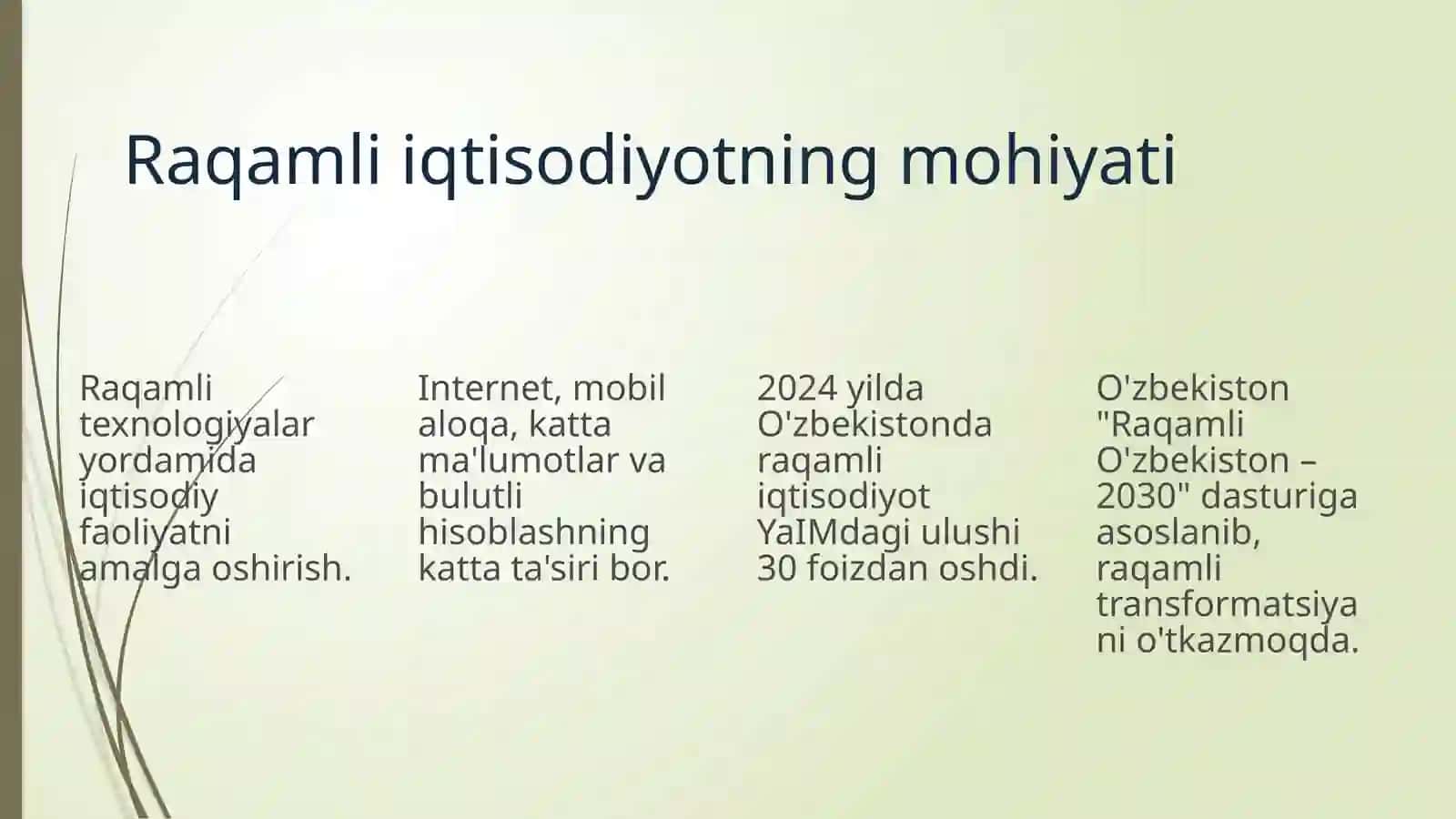 Raqamli iqtisodiyotda elektron tijorat modellari 2