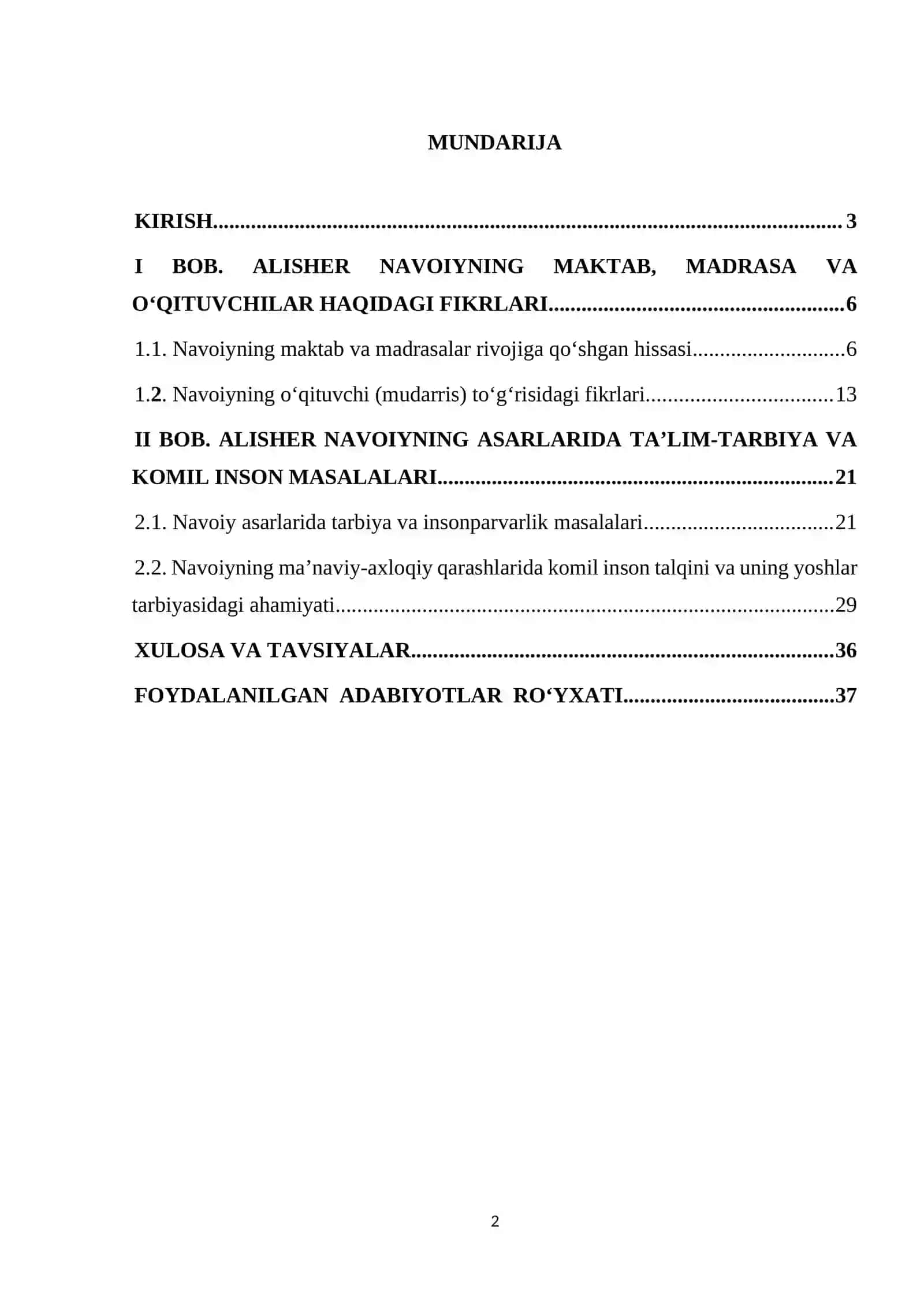 Alisher Navoiyning maktab, madrasalar va o‘qituvchi-ustoz haqida fikrlari, komil insonni shakllantirishga oid qarashlari 2