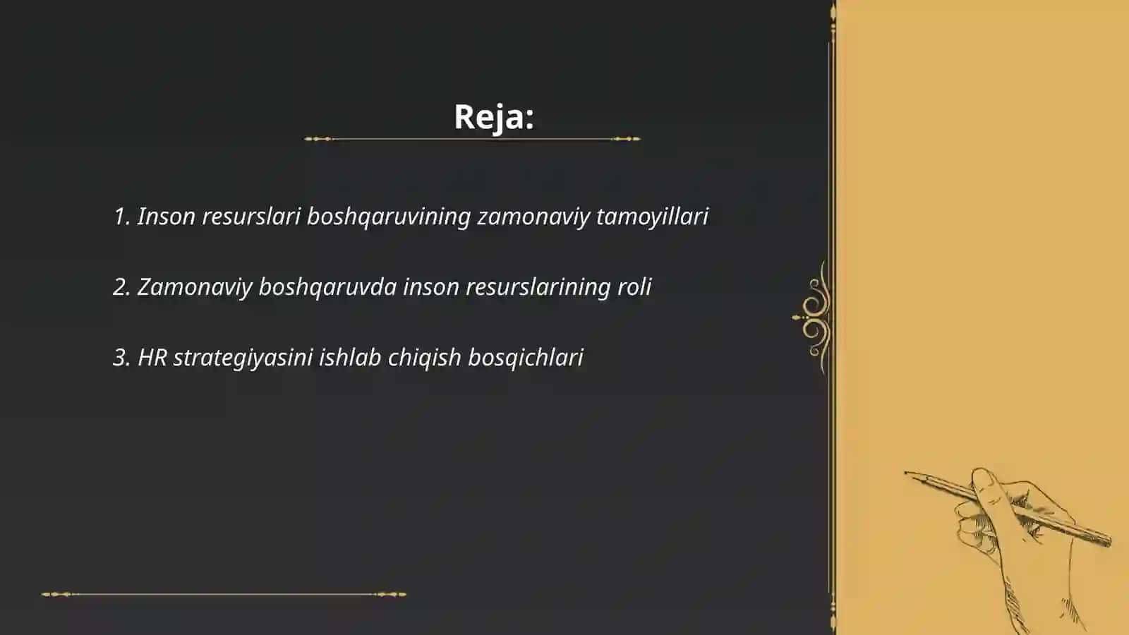 Zamonaviy sharoitlarda inson resurslarini boshqarishning tutgan o‘rni va strategiyasi 2