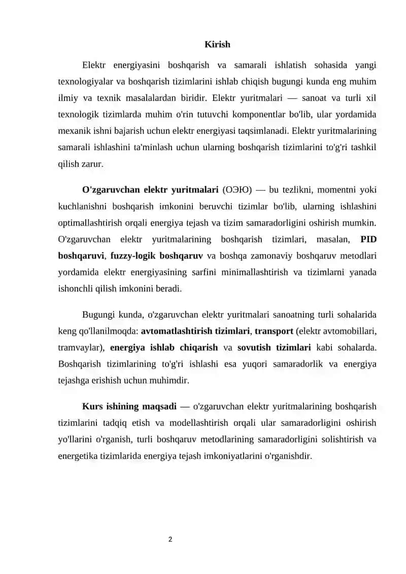 Elektr yuritmalari 2