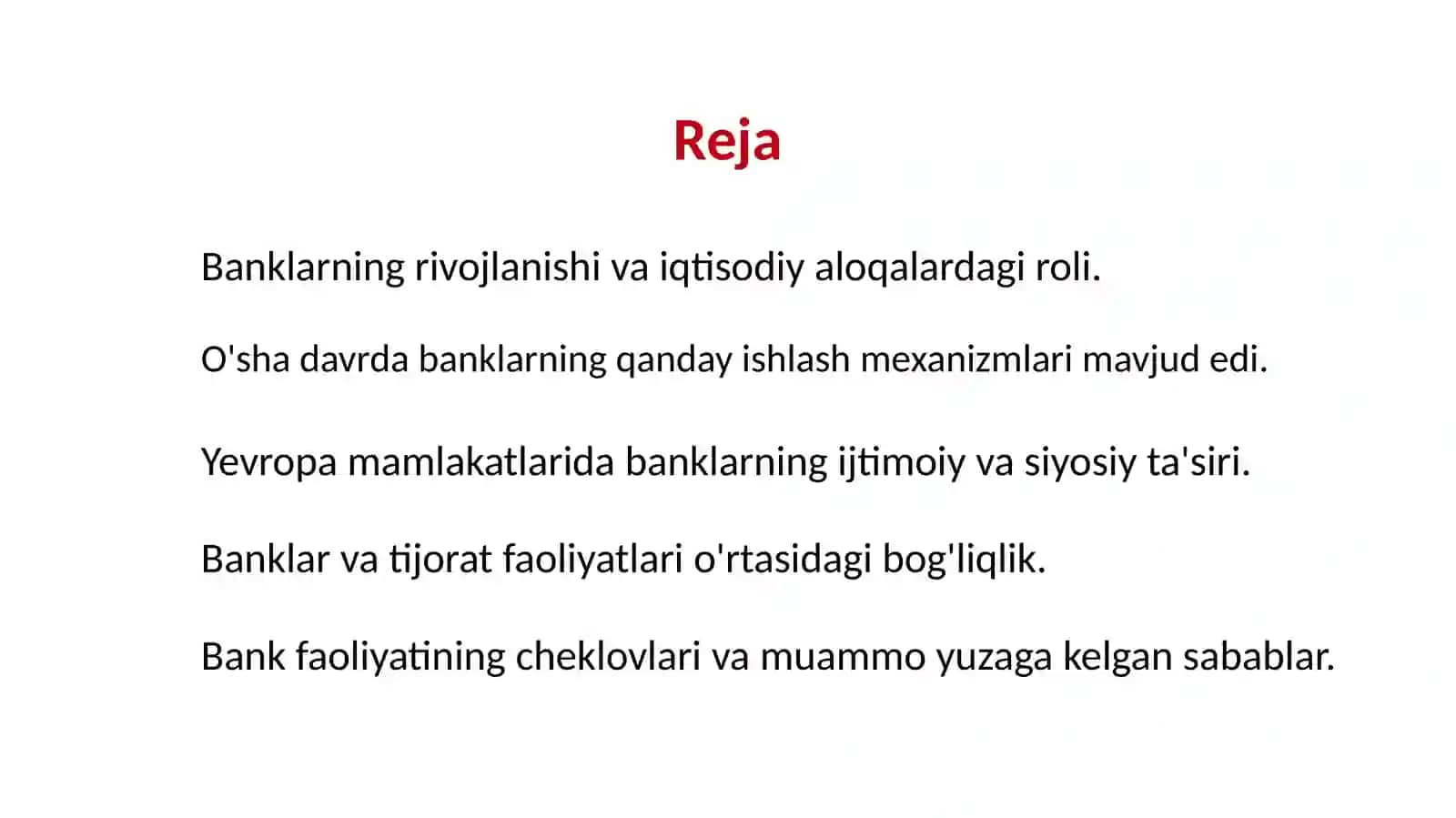 O'RTA YER DENGIZI HAVZASIDAGI YEVROPA MAMLAKATLARIDA 14-15 ASRLARDA BANK ISHI 2