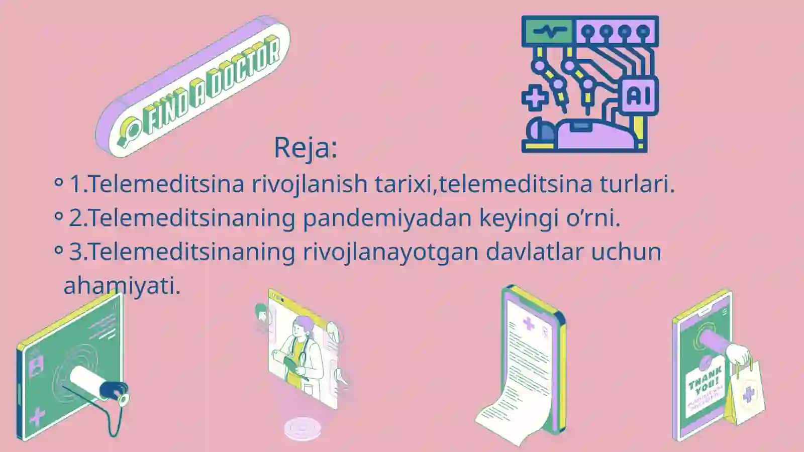 TELEMEDITSINA VA UNING ISTIQBOLLARI 2