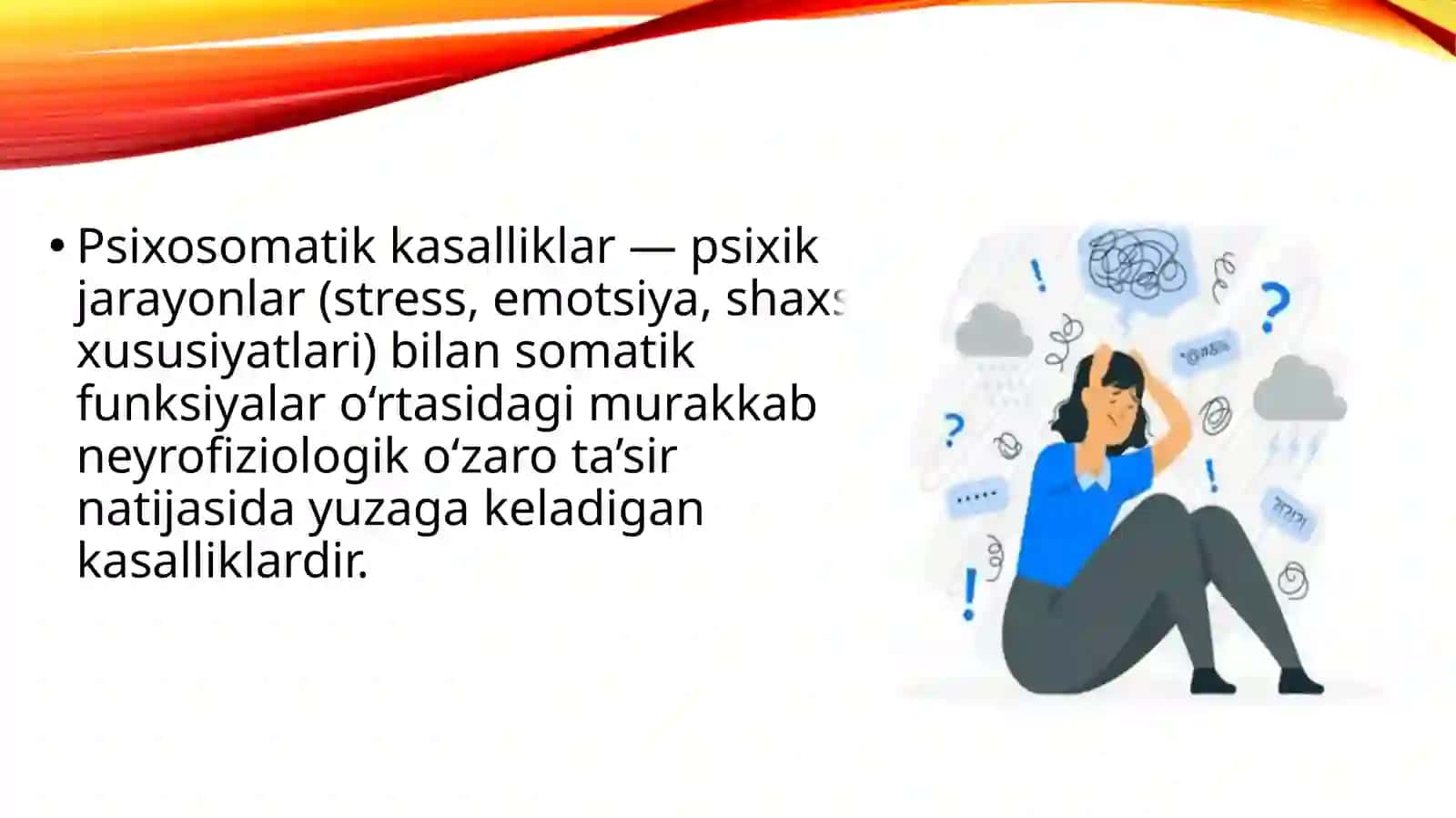 Psixosomatika salliklarning fiziologiyasi 2