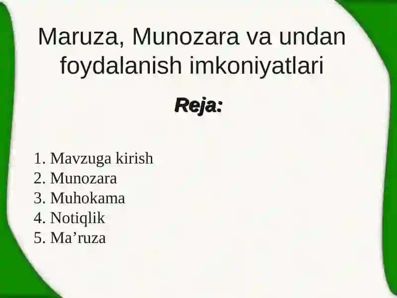 Pedagogika o’qitish metodikasi 2