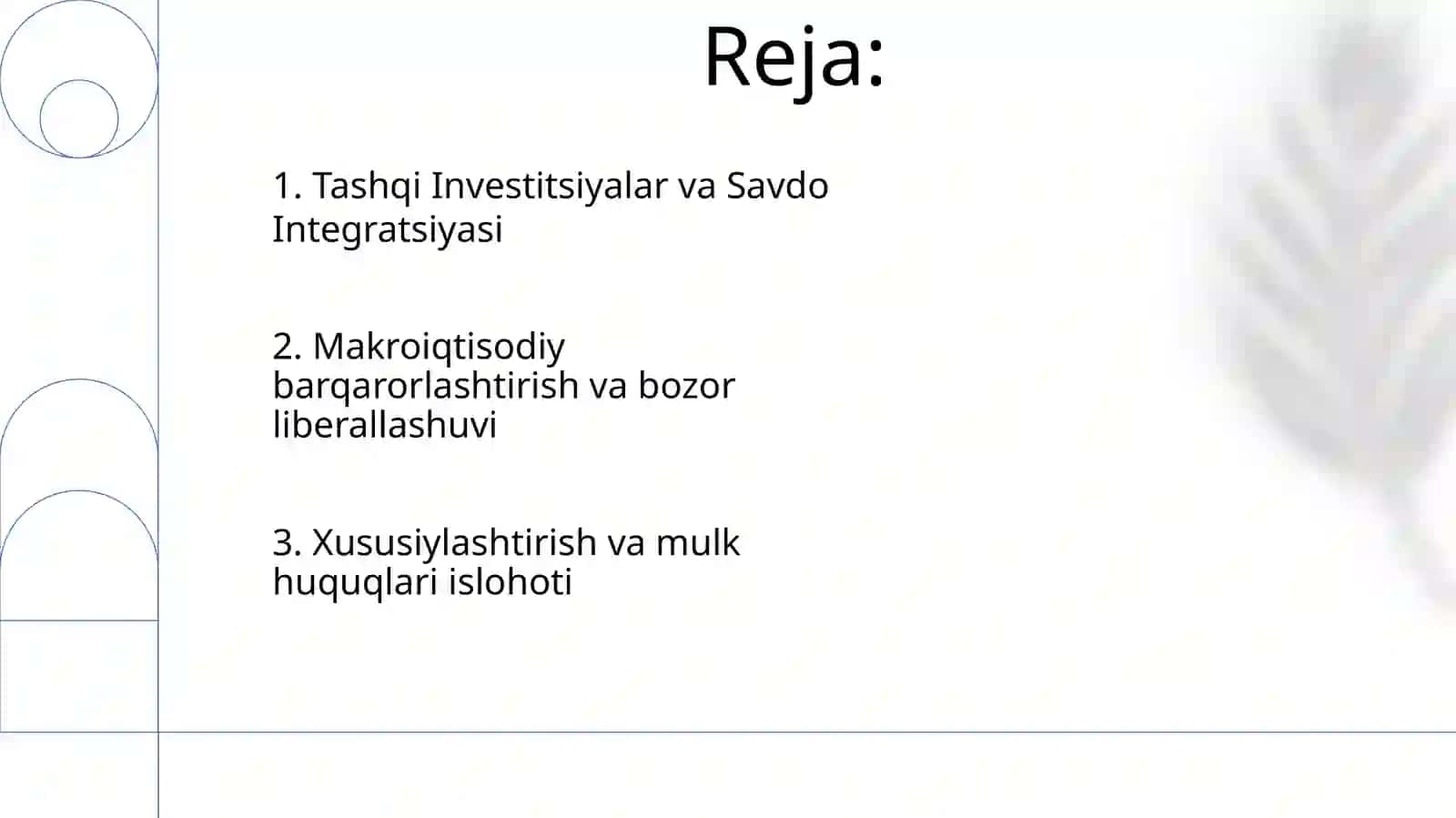 O'zbekistonda bozor iqtisodiyotlarining rivojlanishi 2