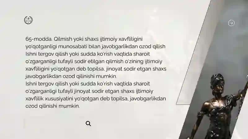 Qilmish yoki shaxs ijtimoiy xavfliligini yo'qotganligi munosabati bilan jazodan ozod qilish 2