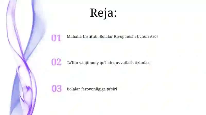 Mahalla Instituti: Bolalar Rivojlanishi Uchun Asos 2
