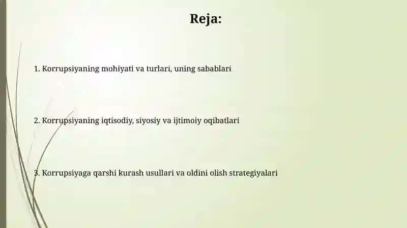 Karupsiyaning mohiyati va uning oqibatlari 2
