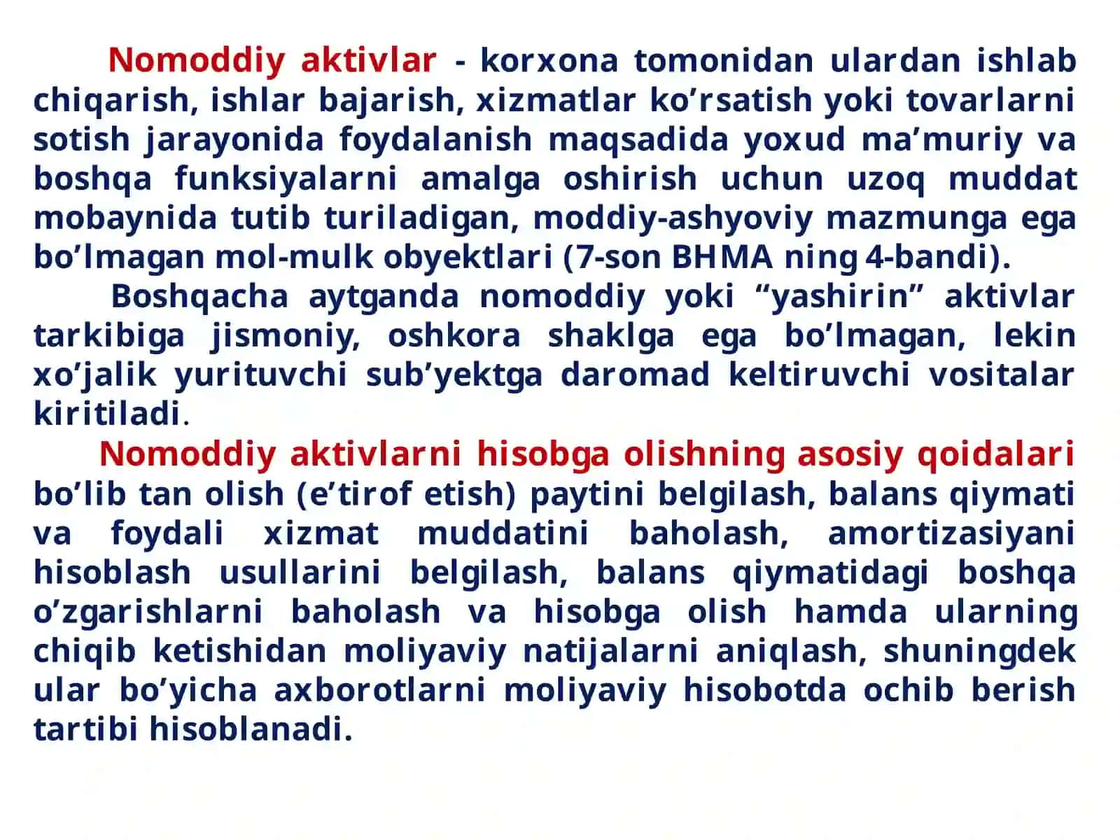NOMODDIY AKTIVLAR HISOBI 2