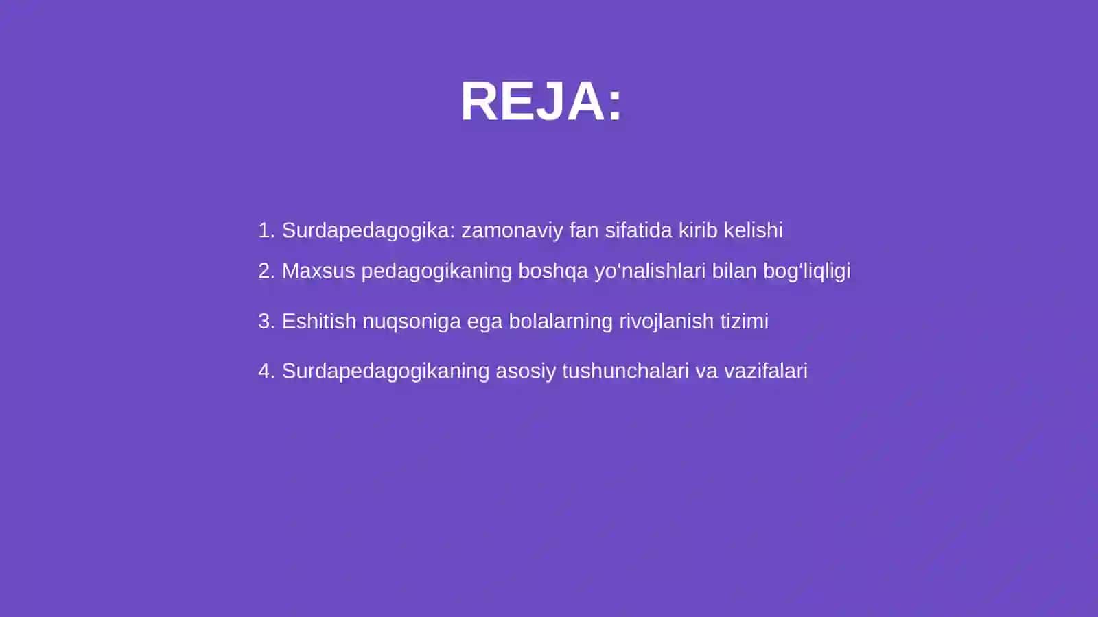 Surdapedagogika zamonaviy fan sifatida 2