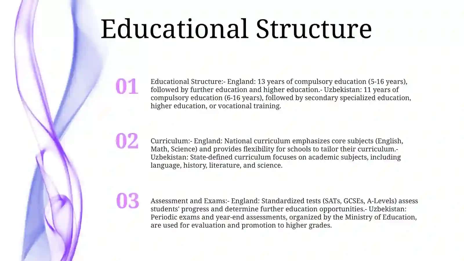 The Difference Between The Educational System In England And Uzbekistan 2