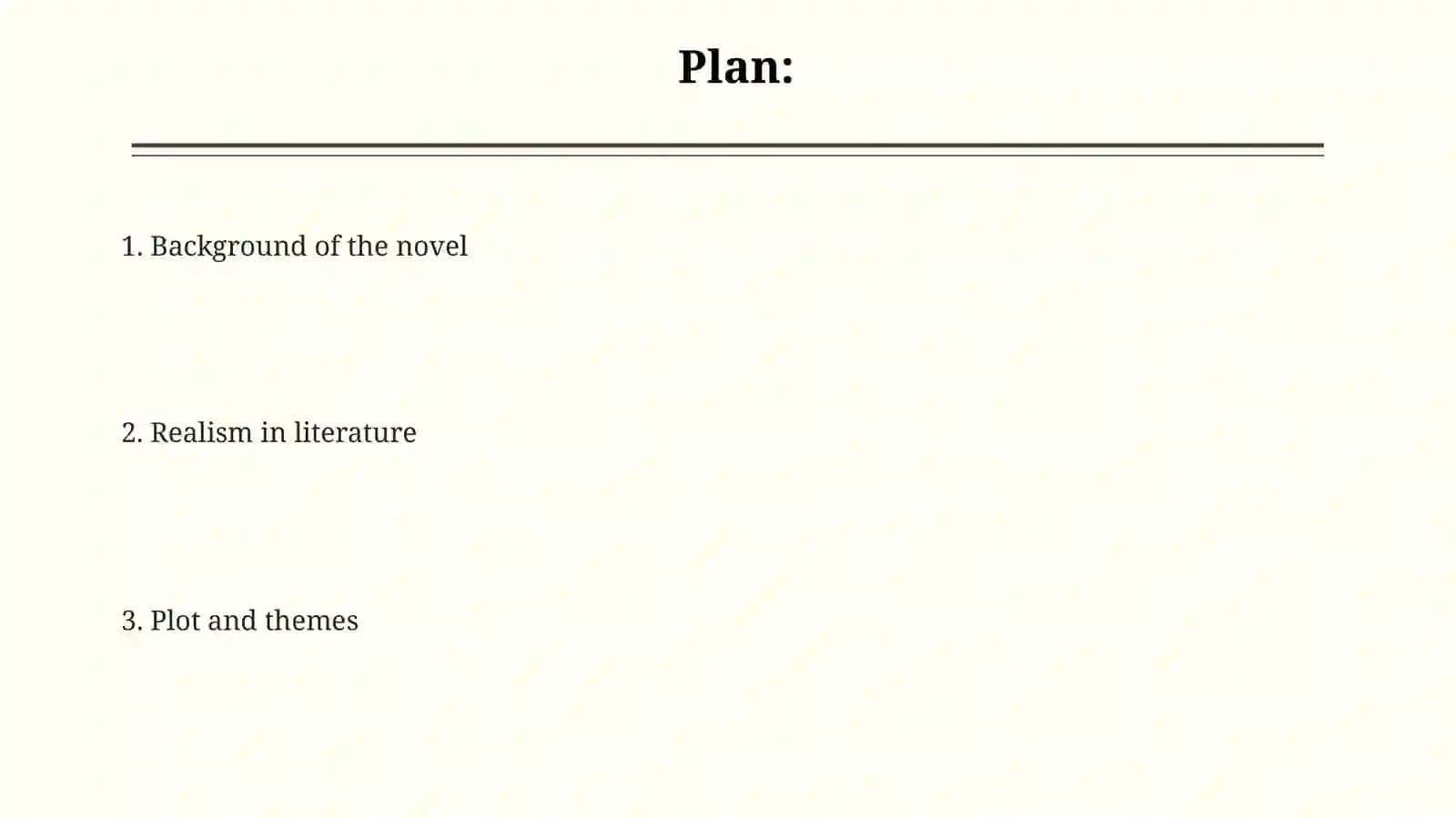 Analysis of the Realistic Novel – “Anna Karenina” 2