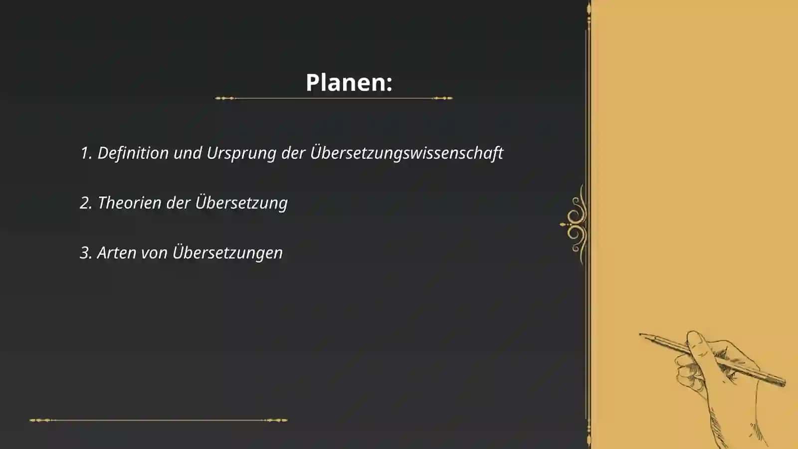 Einführung in das Fach "Übersetzungswissenschaft". Der Gegenstand und Aufgaben des Faches 2