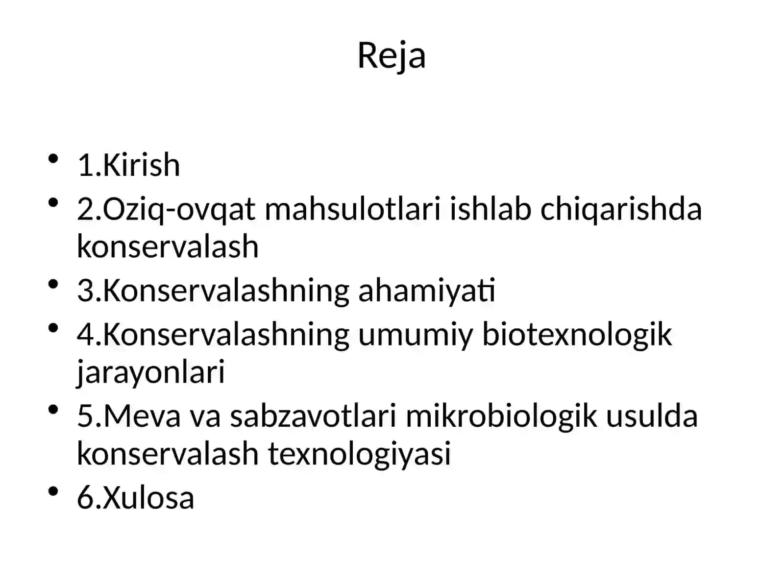Oziq-ovqat mahsulotlari ishlab chiqarishdagi  biotexnologik  usullar 2