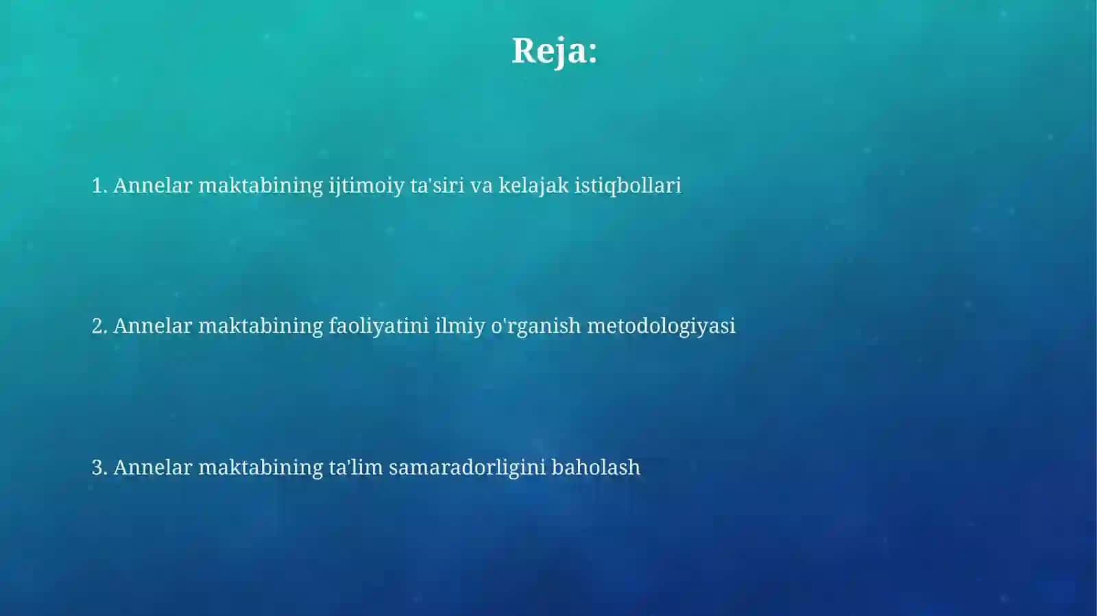 Annalar maktabi faoliyatiniilmiyoʻrganish 2
