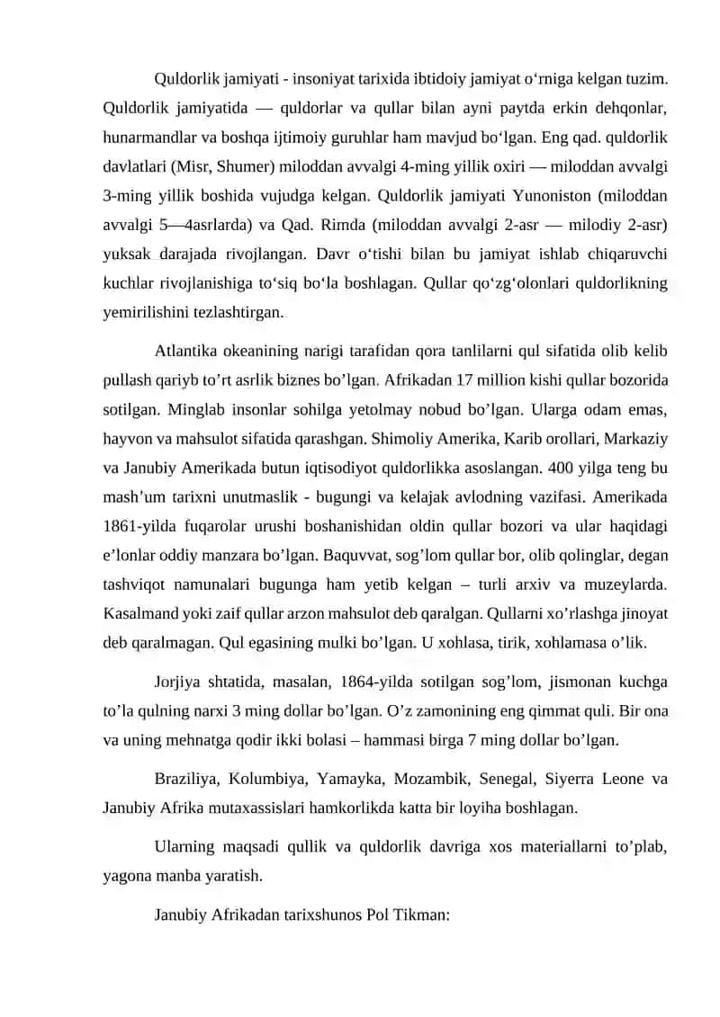 Quldorlik jamiyatining yemirilish davrida arab davlatlaridagi iqtisodiy g'oyalar 2