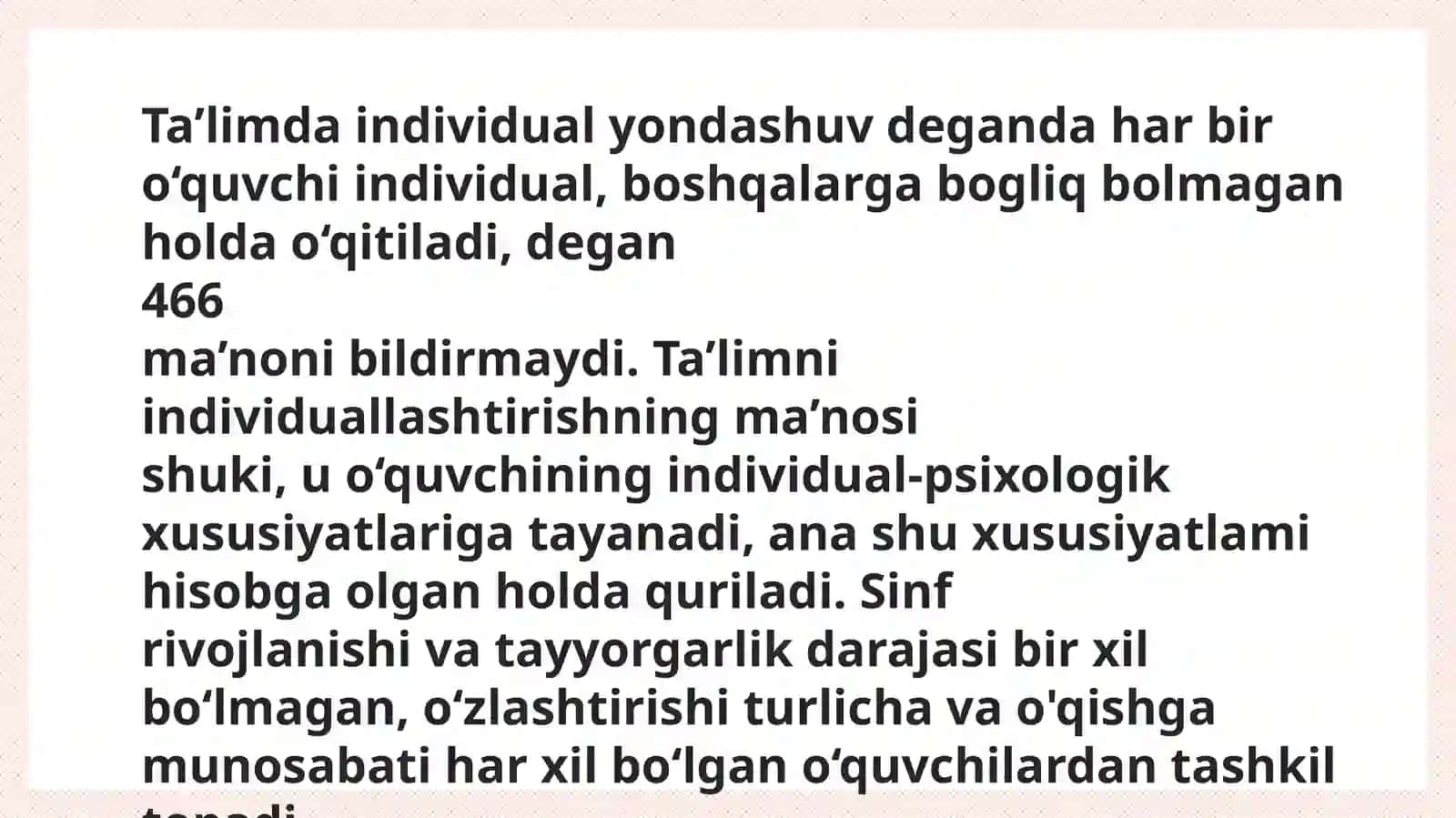 Hozirgi zamon ta’limi: kognitiv-oriyentirovkadan shaxsiyoriyentirovkali ta’lim paradigmalari 2
