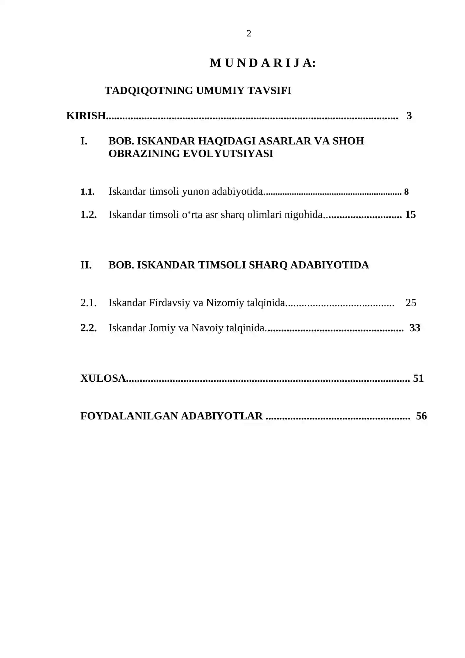 Sharq adabiyotida Iskandar timsoli 2